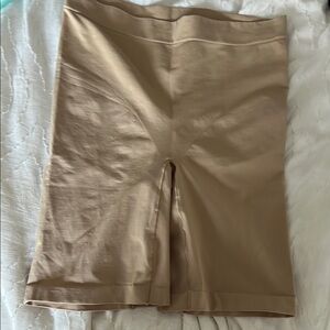 Tan High-Waisted Shapewear